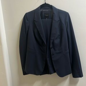 Navy blue suit from the limited